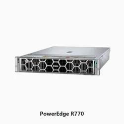 Servidor Rack PowerEdge R770 com Processadores Intel Xeon 6