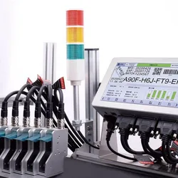 サーマルインクジェットTijプリンター Machine600dpi 解像度 リコー印刷ヘッド オンライン日付