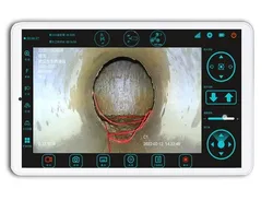 Telecamera professionale per ispezione di tubi fognari con funzionalità HD