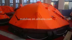 25 Persone Solas Med Davit Lanciato Zattera di Salvataggio Gonfiabile