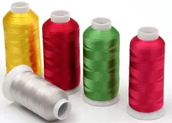 100% Fio de Bordado de Poliéster de Viscose Rayon para Máquina de Bordado 120d/2