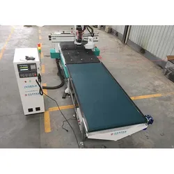 Meja Pemuat dan Pembongkar Otomatis Atc Router CNC