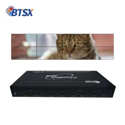 8K Processador de Rotação e Composição de TV HDMI para Exibição Sem Emendas