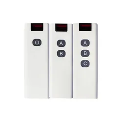 Anpassbare Taste 100m Drahtlose RF-Fernbedienung