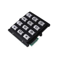 Matrix Weatherproof Intercom Access Control System Tastatur