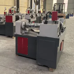 Vollautomatische hydraulische Gewindewalzanlage - Rundstahl-Gewindeschneidmaschine - Schraubenstangen-Gewindewalzanlage