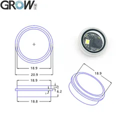 성장 GM861s-LED 흰색 채우기 빛 QR 코드 바코드 바코드 스캐너 모듈