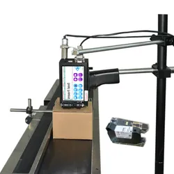 Impressora de Data de Lote por Jato de Tinta Portátil com Cartucho de Tinta Solvente