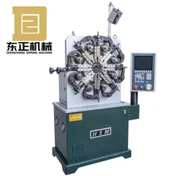 Hsm-CNC20 Máquina de fabricación de resortes multi-ejes para resortes de toque, torsión, extensión y compresión