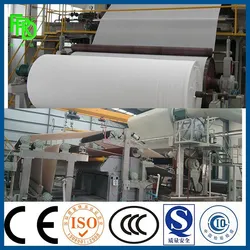 Kleine Tissue-Herstellungsmaschine Toilettenpapierrollen-Herstellungsmaschine Produktionslinie