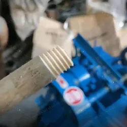 Máquina de Fazer Varas de Madeira Redondas com Rosqueamento