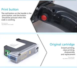 Barcode-QR-Code-Druckmaschine für die Produktionslinie