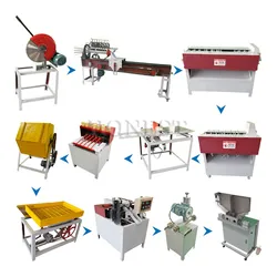 Linea di produzione di macchine per stuzzicadenti di buona qualità / Macchina per la produzione di stuzzicadenti