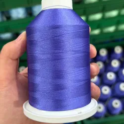 Mehrfarbiger 5000m Polyester-Stickfaden mit Federkern