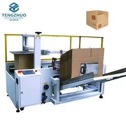 Máquina de Montagem de Caixa de Papelão com Abertura Superior