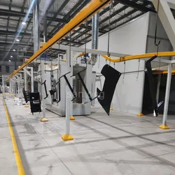 Linha de Produção de Equipamento de Revestimento em Pó Eletrostático de Alta Utilização Industrial Automática