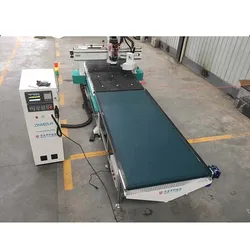Meja Pemuat dan Pembongkar Otomatis Atc Router CNC