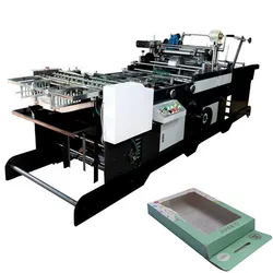 Vollautomatische Kartonbox-Fensterfolien-Patchmaschine