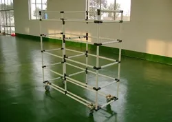 Attrezzature per la movimentazione dei metalli, scaffali per stoccaggio a tubi, sistema di giunti per tubi