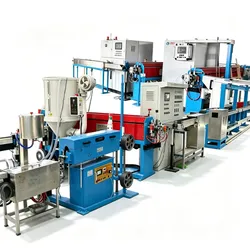 Hochgeschwindigkeits-Drahtextrusionsmaschine, einstellbare Kabel-Extrusionsanlage mit Vorwärts-/Rückwärtslauf