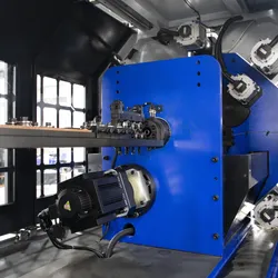 Servoantrieb Hochsteifigkeits camless 12-Axis Federformmaschine