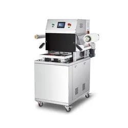 Palettierte modifizierte Atmosphärenverpackungsmaschine/Vakuum-Map-Tray-Versiegelungsmaschine