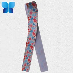 3 Zoll individuell bedrucktes Polyester-Grosgrain-Band für Werbe-Dekoration