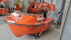 Barca di salvataggio rapida marina