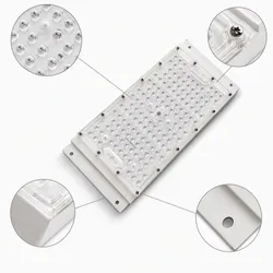 Benutzerdefinierte OEM 144-LED Hochleistungs-Straßenlichtmodul 8s18p Optisches LED-Modul