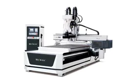 Automatische ATC-CNC-Fräsmaschine für die Holzbearbeitung mit automatischem Be- und Entladen