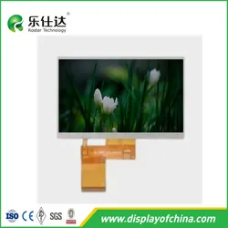 4.3 인치 IPS Rtp TFT LCD 디스플레이 화면과 800*480 해상도