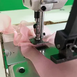 Hy3801 Máquina de Costura Industrial de Renda com Ponto Corrido de Alta Velocidade para Fábrica de Vestuário