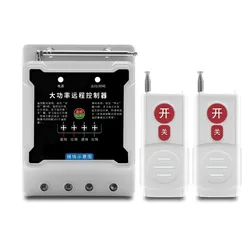 Interruptor de Controle Remoto Sem Fio Personalizado para Bomba de Água Trifásica
