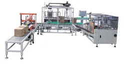 Automatische Produktionslinie Kartonverpackungsmaschine Kastenpacker Maschine