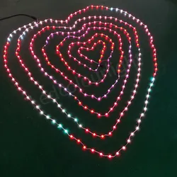 15mm LED Globale Licht Spi LED Pixel Punkt Außen LED Lichterkette