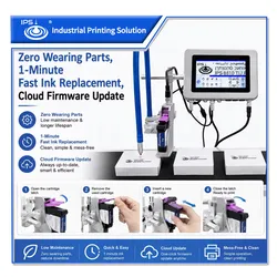 7 Zoll Android Touchpanel Global Mehrsprachiger Thermo-Inkjet-Drucker 1-4 Druckköpfe Codiermaschine für Montagelinien