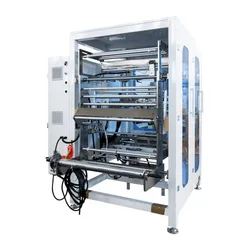 Máquina de embalaje automática continua de fácil operación y estabilidad para planta de procesamiento de alimentos