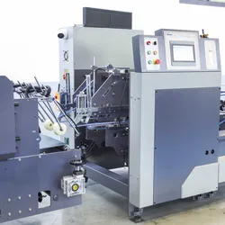 Automatische Kartonfalz- und Klebemaschine Automatische Falt- und Klebemaschine Papiergeschenkboxmaschine