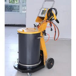 Pistolet de peinture par pulvérisation électrostatique à fluidisation de poudre manuel à haute utilisation automatisée intelligente