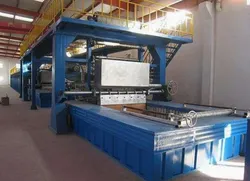 Vollautomatische, computergesteuerte kontinuierliche Produktionslinie zum Glühen und Verzinken von Stahldraht