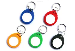 Benutzerdefinierter Proximitäts-RFID-PVC-Schlüsselanhänger 125kHz zur Identifikation