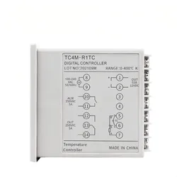 เครื่องวัดอุณหภูมิ Tc4m แสดงผลดิจิตอลหลายช่อง ควบคุมอัจฉริยะด้วยระบบพีไอดี