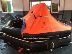 Zattere di salvataggio gonfiabili autoventilanti da gettare in mare