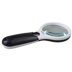 Personalización Básica 2.95'' Lupa de Mano LED Grande para Lectura