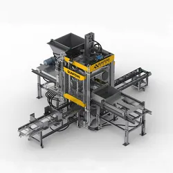 Fabrikpreis kompakte Betonblockmaschine einfach zu bedienen kleine Blockmaschine
