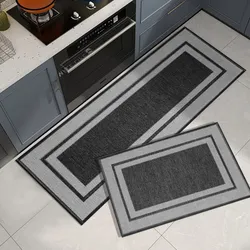 Tapetes Modernos Impermeáveis Simples para Grande Área de Cozinha
