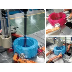 Automatische Kabeldrahtwickel- und Verpackungsmaschine mit Etikettierung