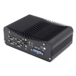 Hystou P12b Multifunktionaler robuster Mini-Fanless Embedded Box-PC industrieller wasserdichter Desktop-Computer