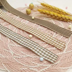 Osterchecks Band Polyester Geschenkverpackung Party DIY