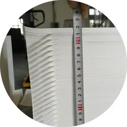 Etiketteneinfügefunktion dickes Blatt Papier Zählnummern Zählmaschine